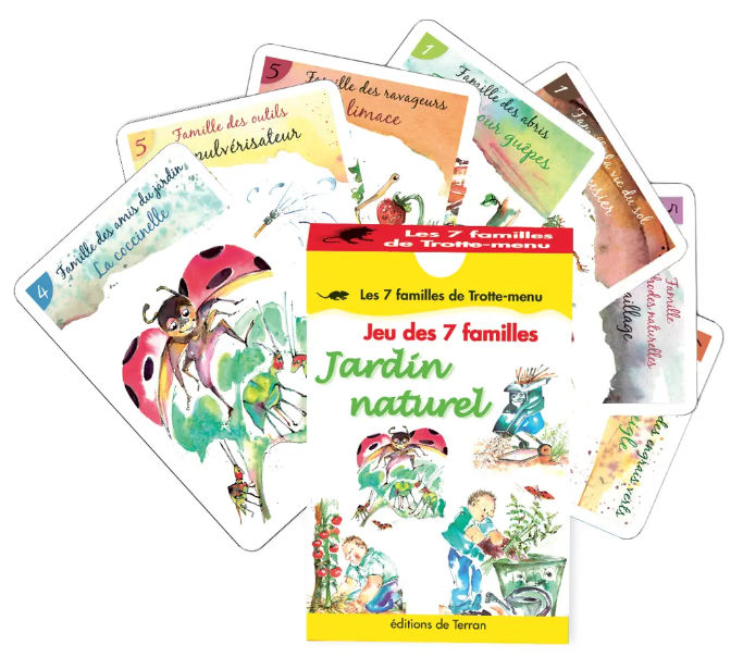 Jeu des 7 familles - jardin naturel